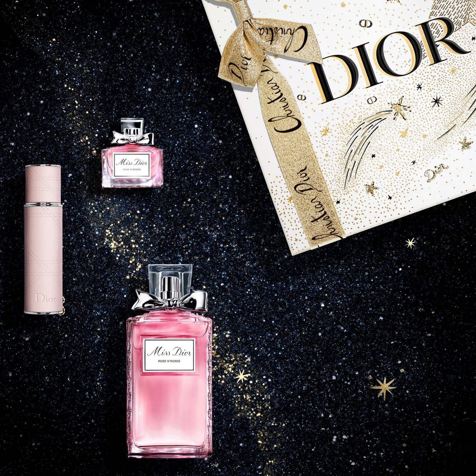 Miss Dior Rose N’Roses Fragrance Set – Eau de Toilette, Travel Spray ...